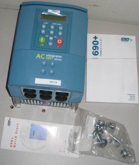 Eurotherm 690+ Series AC drive w remote