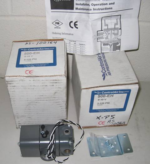 Control Air Inc, Electropneumatic Transducer E/P 500X