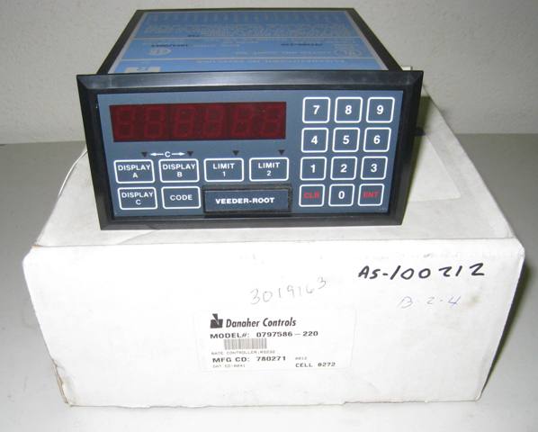 Veeder-Root Danaher Controls Rate Controller, RS232