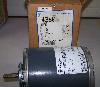 4360 GE Motor side view and box label
