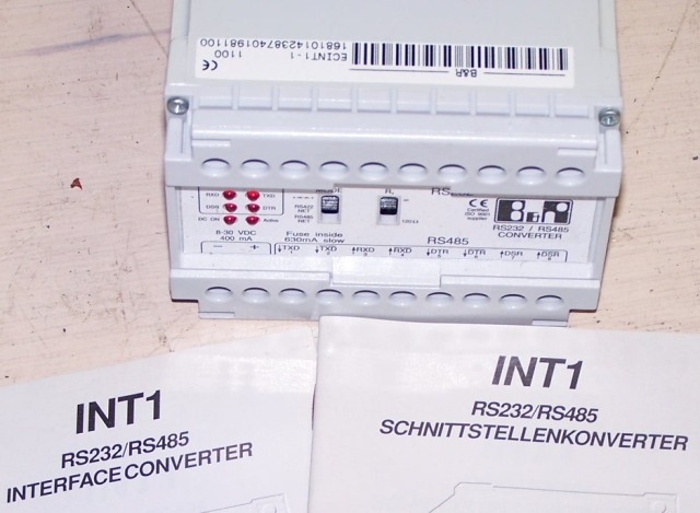 INT1 RS232/RS485 interface converter