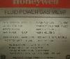 HONEYWELL FLUID GAS VALVE
TYPE:V4055A  1007  3 back label view