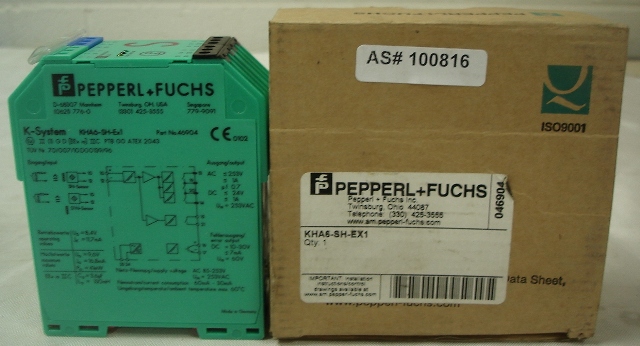 PEPPERL + FUCHS Amplifier 120/240 VAC Isulator
