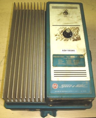 Industrial Control Equip. 2450-8003 Speed-a-matic
