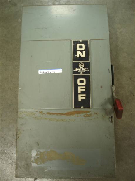 GE Safet Box 200Amp, 240 V.AC, Max. Hp:60