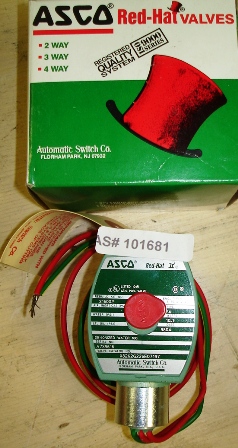 ASCO Solenoid and Air Controlled X8262G226E07197