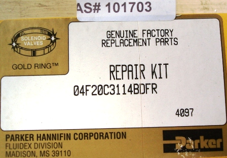 Parker Solenoid Valve Repair Kit 04F20C3114BDFR