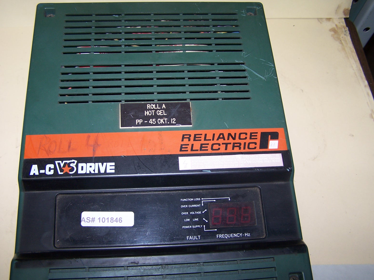 Reliance Electric 1AC2105U AC Drive