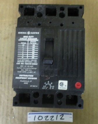 General Electric TAE31M10MDC Mine Duty Circuit Breaker