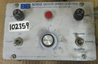 B&B Motor Control SCR12